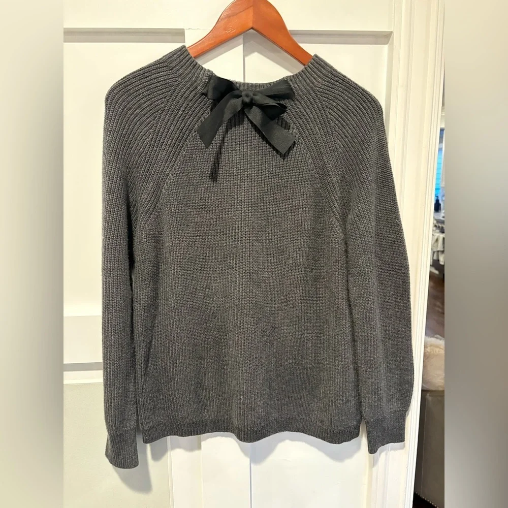 J. Crew Gayle Bow Neck Sweater